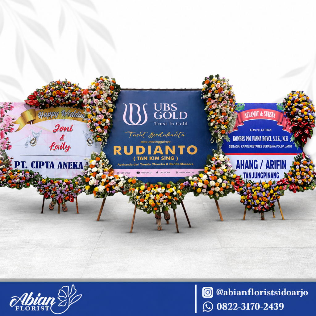 Karangan Bunga Sidoarjo No 1 Dari Abian Florist